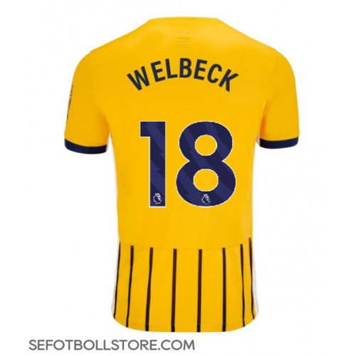 Brighton Danny Welbeck #18 Replika Bortatröja 2024-25 Kortärmad